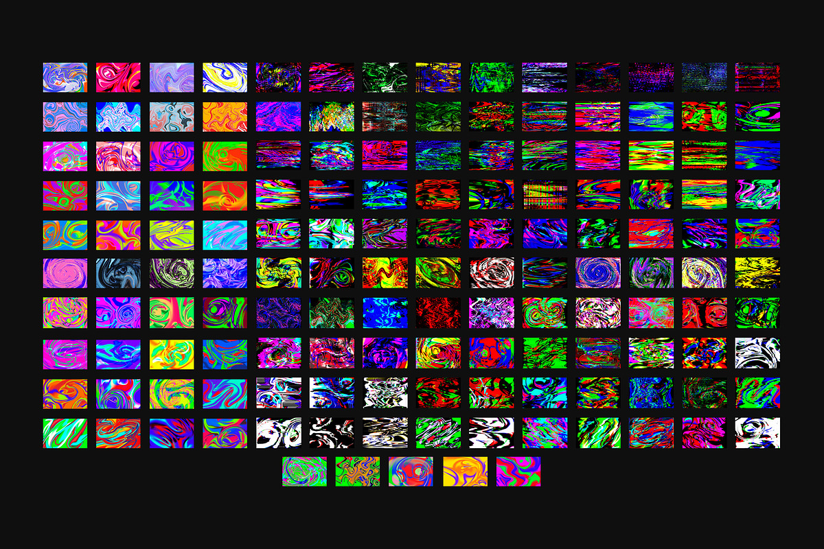 Liquid and Glitch Textures, a Texture Graphic by Visual Fear (Photo 4 of 13)
