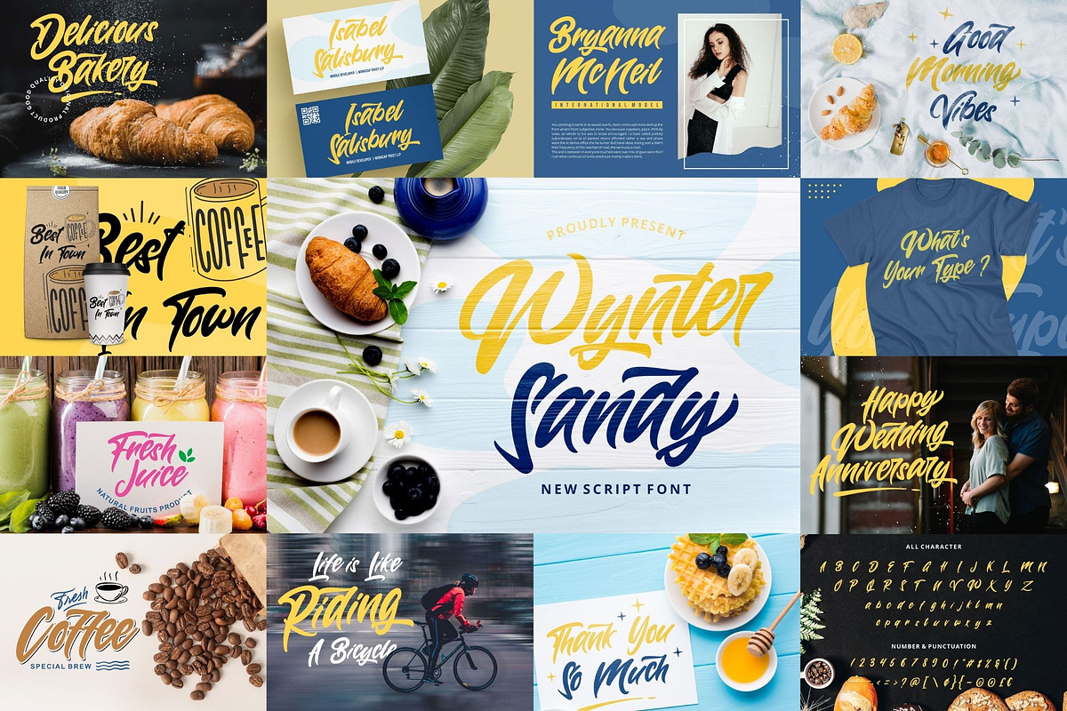 Bold Script Font Bundle Vol 3, a Script Font by StringLabs