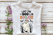 Put the Boo in Boujee Retro Hallowee, an Illustration by CraftArtStudio (Thumbnail 2 of 4)