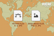 World Map Vector - Natural Earth, a Graphic by Fendell Projects (Thumbnail 3 of 6)