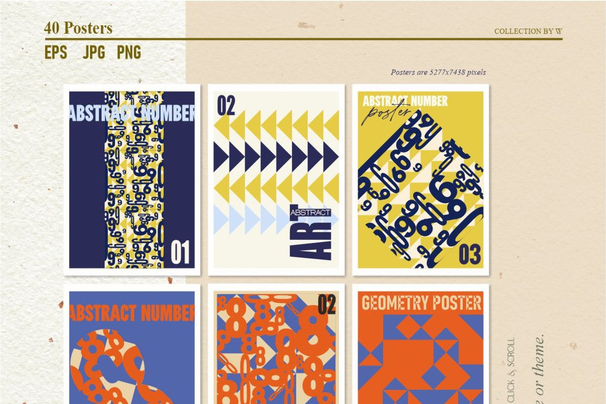 Patterns of letters, numbers, a Pattern Graphic by Collection by VY (Photo 3 of 14)