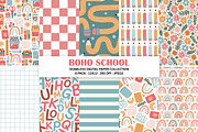 Boho School Seamless Digital Pattern, a Pattern Graphic by Alanna Messina Design Co (Thumbnail 1 of 9)