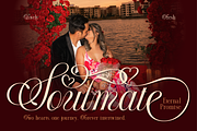 Berlyana Sensual, a Script Font by Burntilldead (Thumbnail 3 of 14)