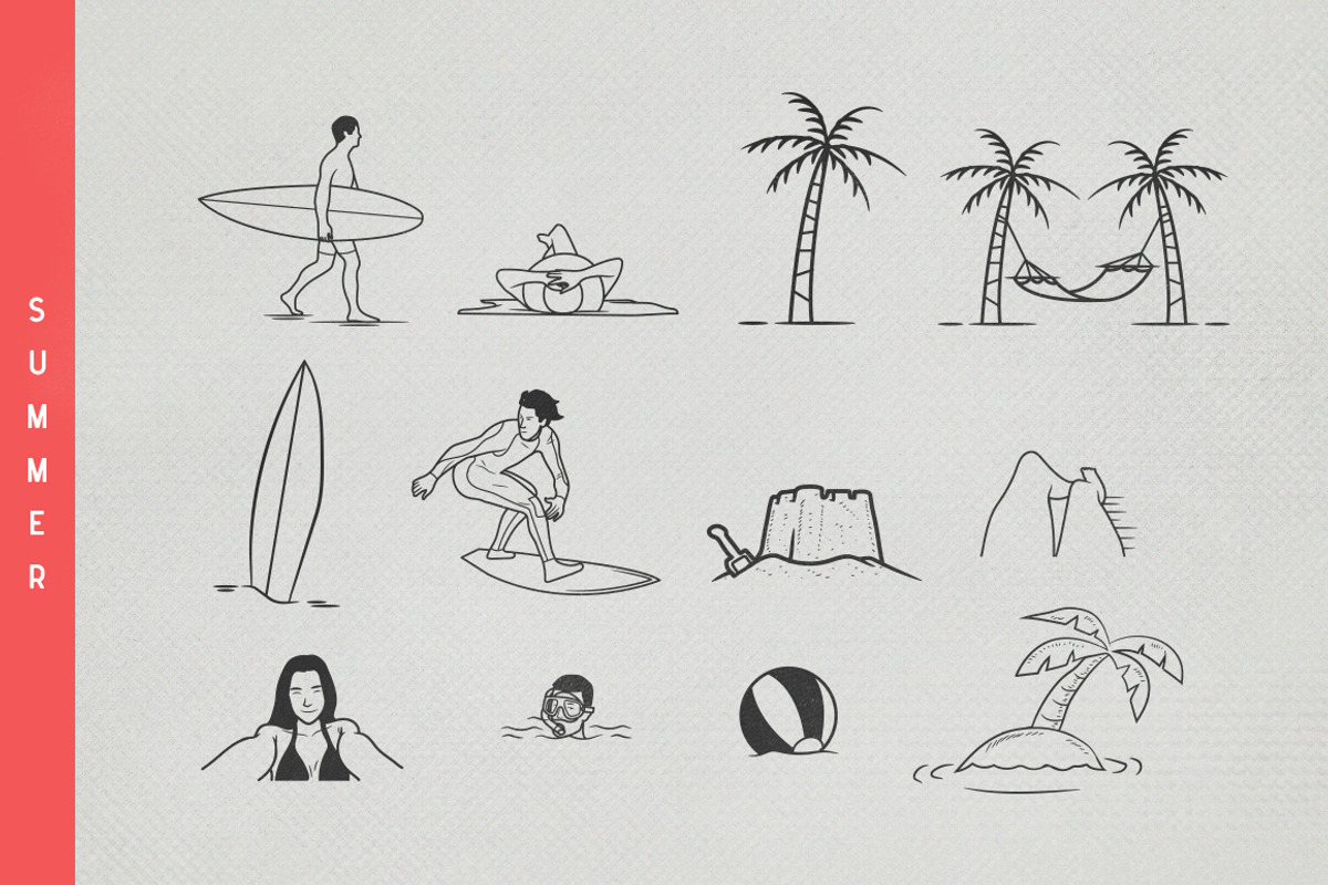 100+ PREMIUM HANDDRAWN ADVENTURE SET, an Object Graphic by Vibesteam (Photo 11 of 13)