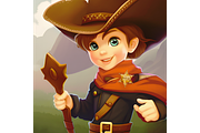 Template, Western, Cowboy & Cowgirl, an Invitation Template by Boho Pixel Dust (Thumbnail 1 of 11)