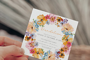 Watercolor Flower -GARDEN WILDFLOWER, a Decorative Illustration by Beigetime (Thumbnail 12 of 15)