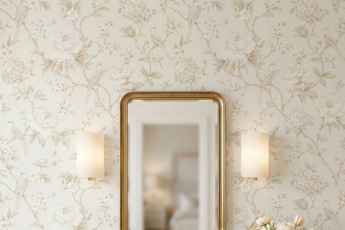 Bathroom Wallpaper Mockup PSD, a Household Mockup by 1001 mockups (Photo 6 of 11)
