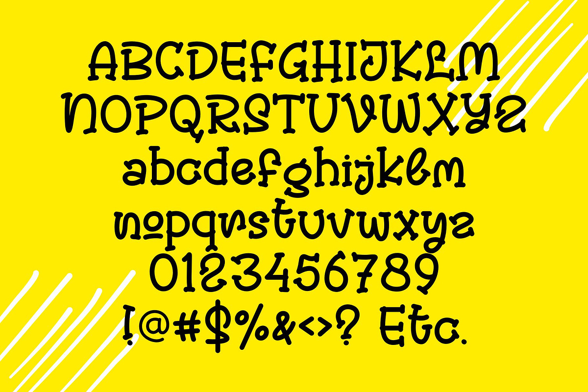 Broom Stick, a Handwritten Font by Letterafa Studio (Photo 6 of 7)