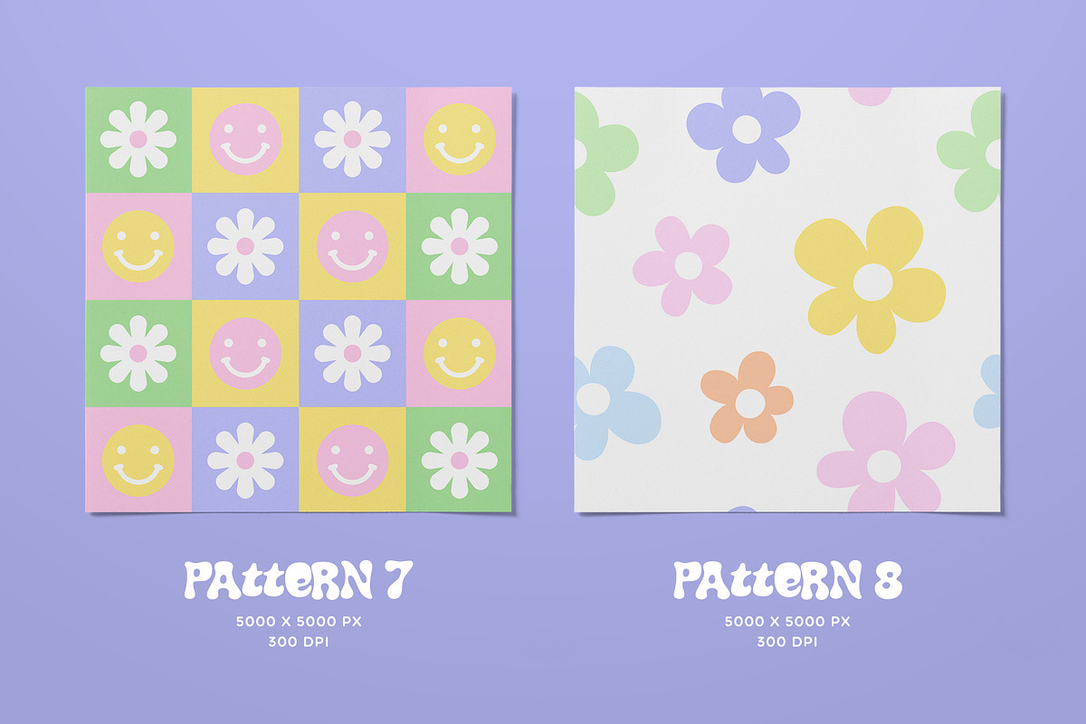 Pastel Pattern Set, a Pattern Graphic by Dedraw Studio (Photo 5 of 20)