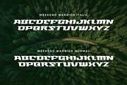 Weekend Warrior Sans Serif Font, a Sans Serif Font by Themesmile (Thumbnail 4 of 4)