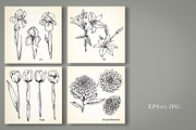 Set of Flowers, an Illustration by Victoria_Novak (Thumbnail 4 of 5)