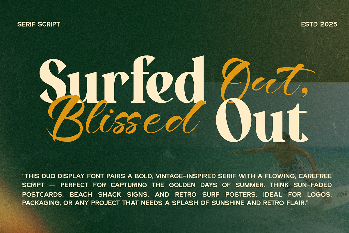 Boude Chedis - Font Duo Typeface, a Serif Font by MaikoHatta (Photo 2 of 10)