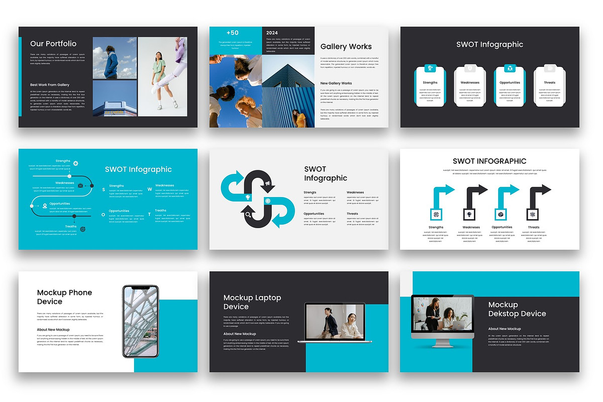 Almiron – Business Google Slide, a Presentation Template by kreatifreya (Photo 4 of 5)