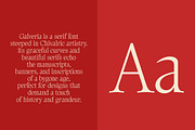 AV Galveria - Display Serif Font, a Serif Font by Uncarving (Thumbnail 4 of 20)