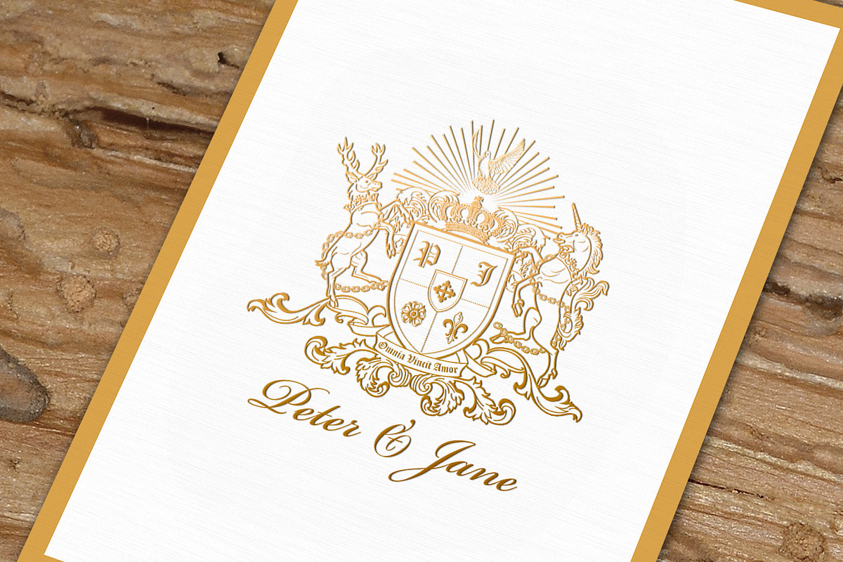 GOLDEN WEDDING INVITATION SUITES, an Invitation Template by Totem Invitation House (Photo 4 of 5)