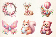 Cute Pink Easter Day Sublimation, an Illustration by DreamArtGraphic (Thumbnail 4 of 4)