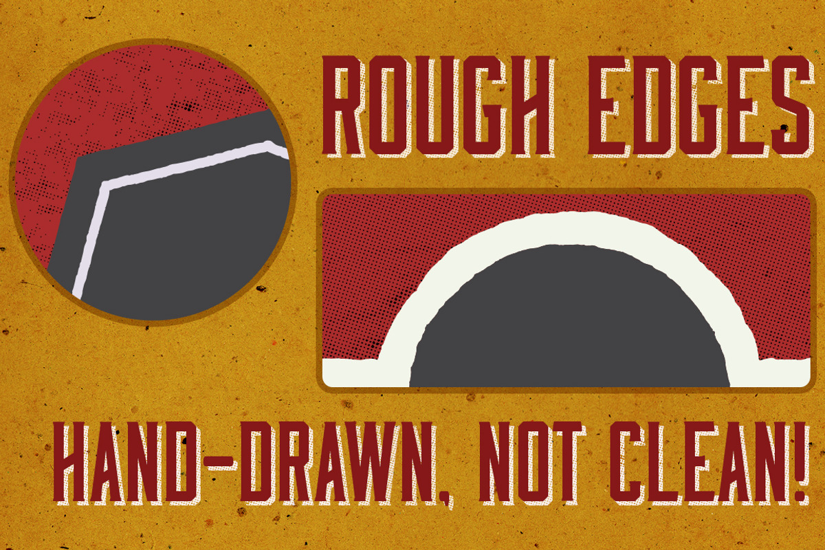 Hand-drawn labels and badges preview 2