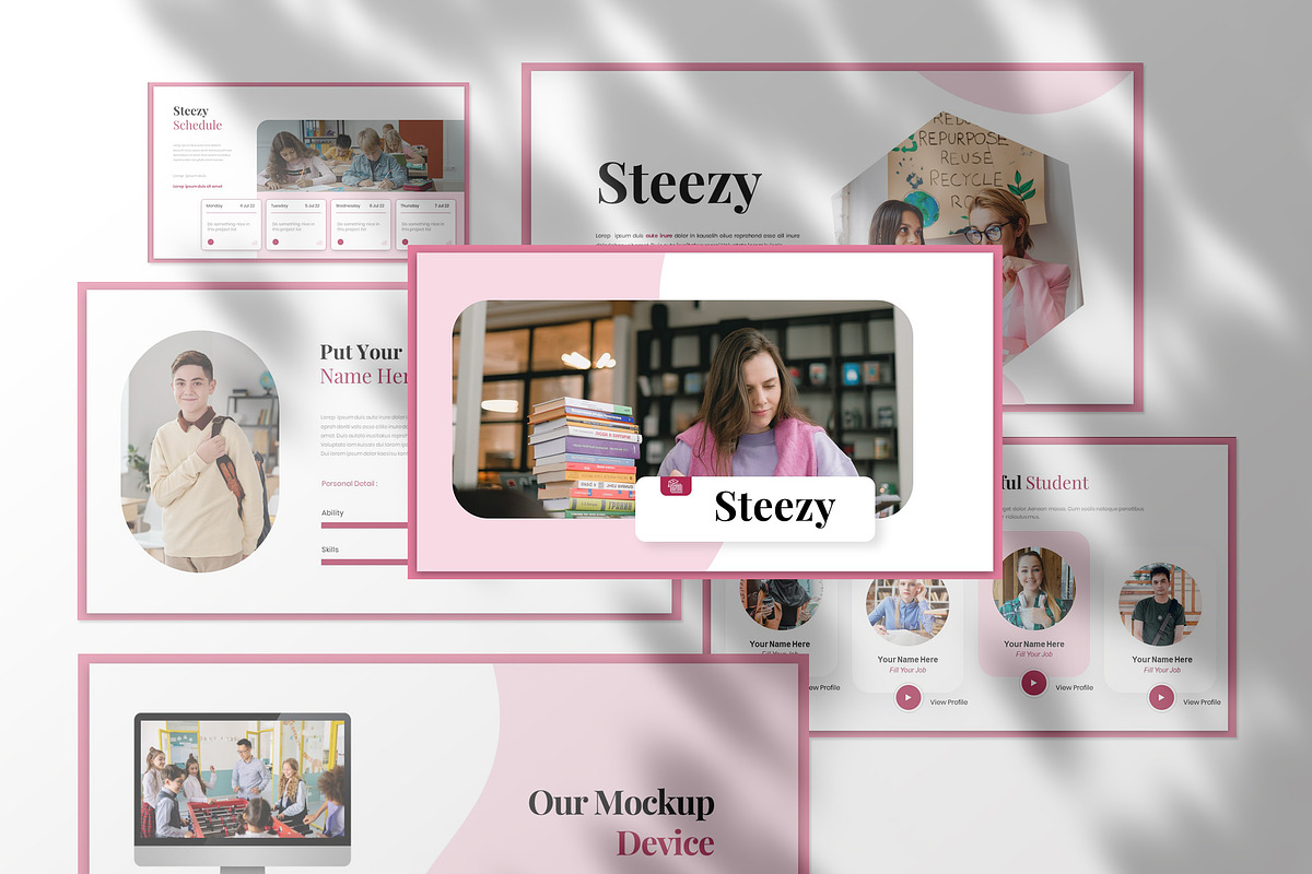 Steezy Education Presentation Temp, a Presentation Template by Analogous Temp (Photo 1 of 5)