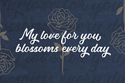 Victoria Handlettering Font, a Script Font by Mayofont (Thumbnail 4 of 10)