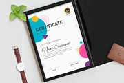 Certificate Template, a Stationery Template by Panen Creative (Thumbnail 2 of 3)