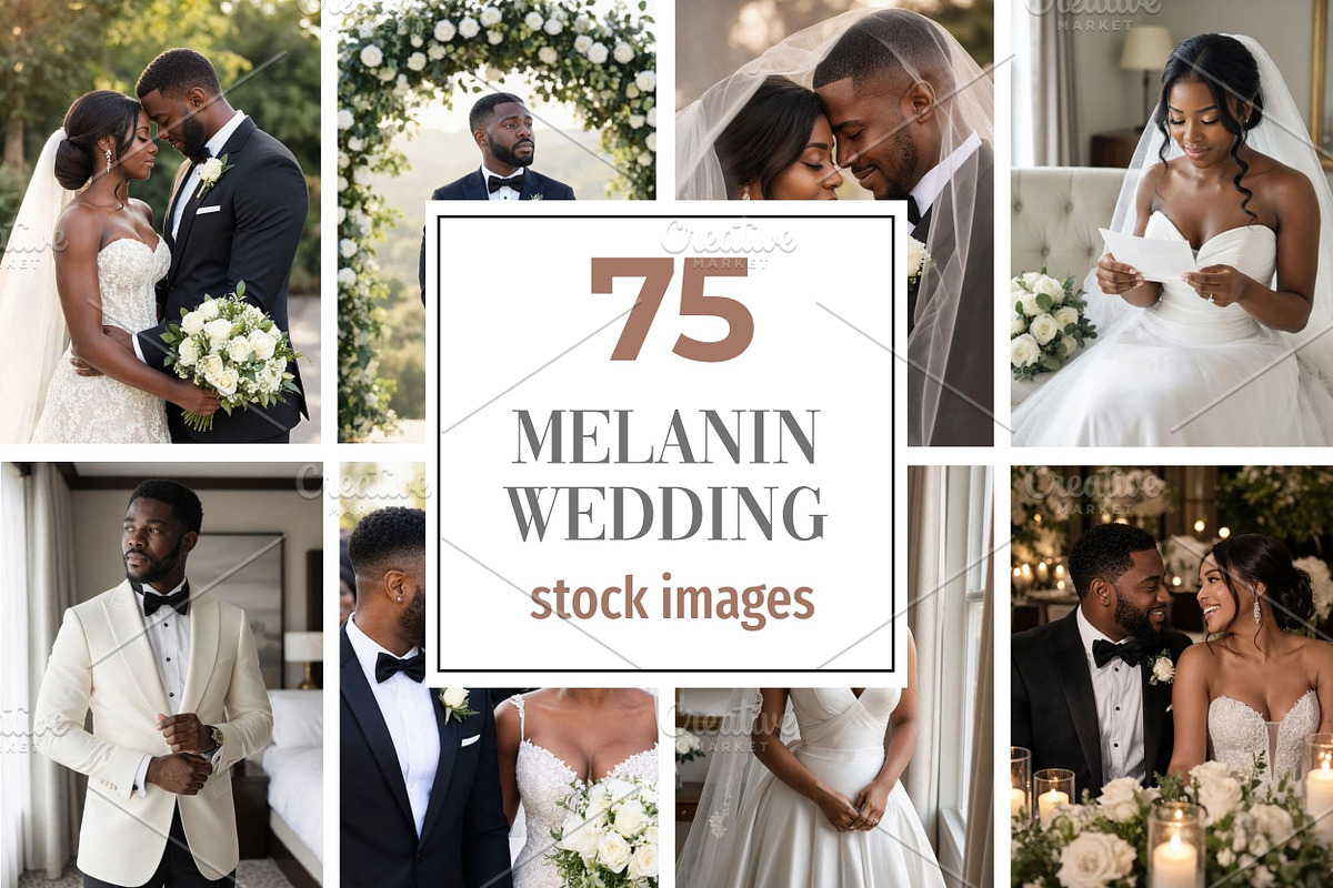 Black Melanin Wedding Bride Photos, a Person Photo by Selenique Studio (Photo 1 of 9)