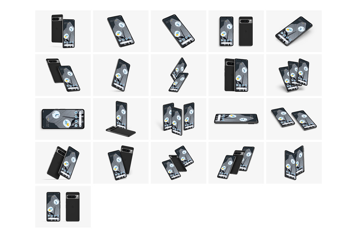Google Pixel 8 Pro Mockups, an Android Mockup by ls.graphics (Photo 5 of 9)