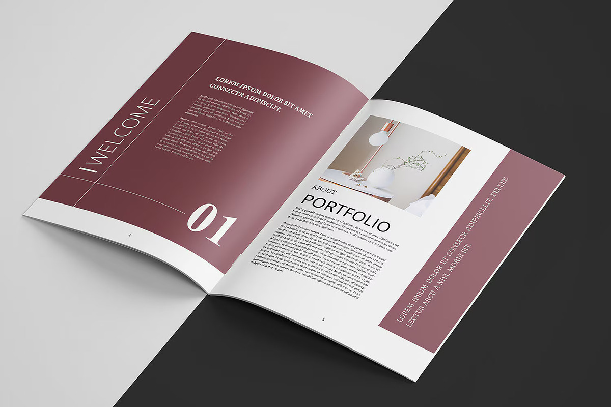 Portfolio Template, a Brochure Template by Template Shop (Photo 10 of 10)