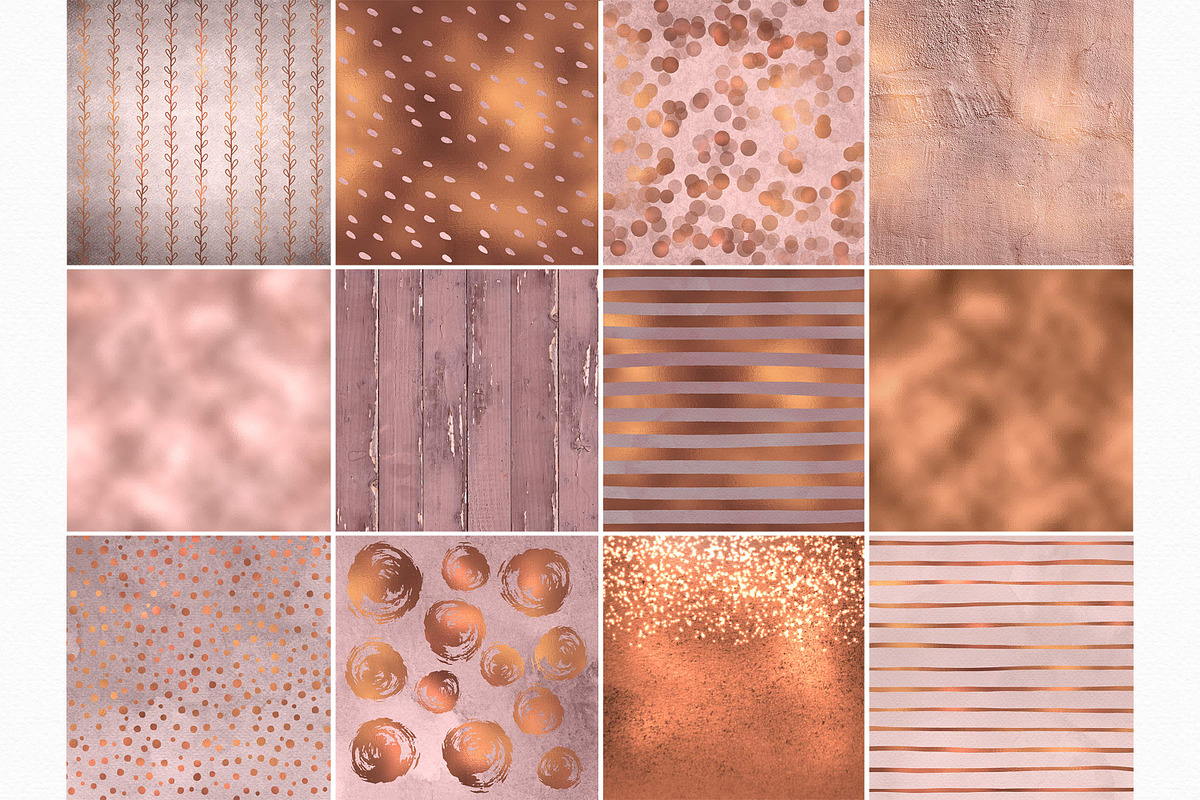 Copper and Dusty Rose, a Texture Graphic by rileyBgraphics (Photo 2 of 8)
