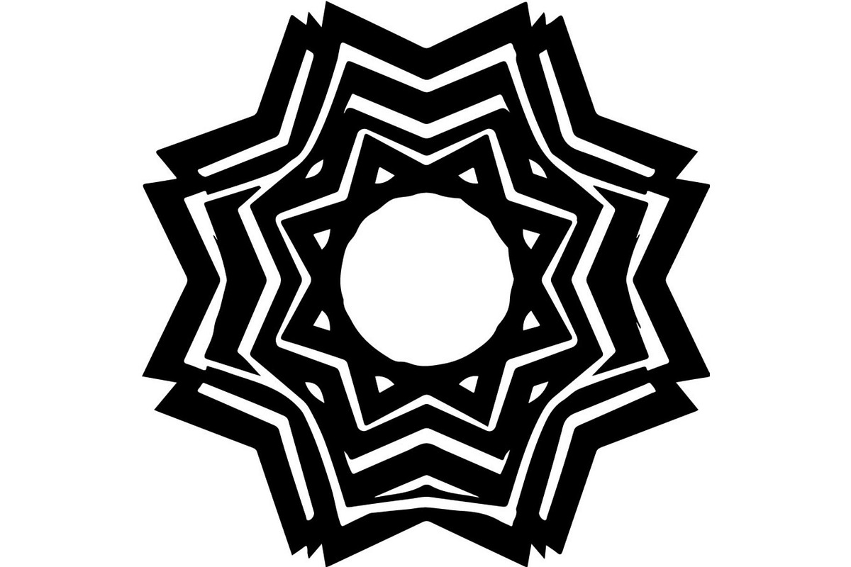 Abstract Geometric Mandala, an Object Graphic by Creativeshirt (Photo 3 of 17)