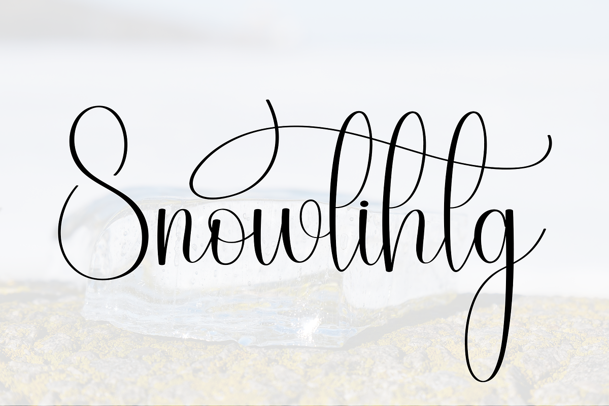 February Samantha, a Handwritten Font by InermediaSTUDIO (Photo 8 of 8)