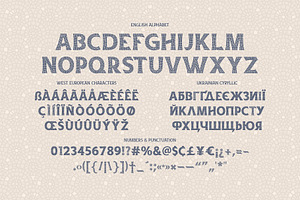 Antic Mosaic Font