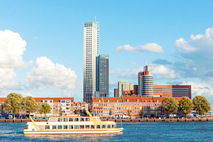 Rotterdam skyline in Netherlands, an Architecture Photo by BOOCYS