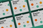Paper Box Mockup, pizza, chocolate, a Packaging Mockup by dpi (Thumbnail 6 of 7)
