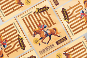 Horse Race Flyer, a Flyer Template by Annora Studio (Thumbnail 3 of 5)