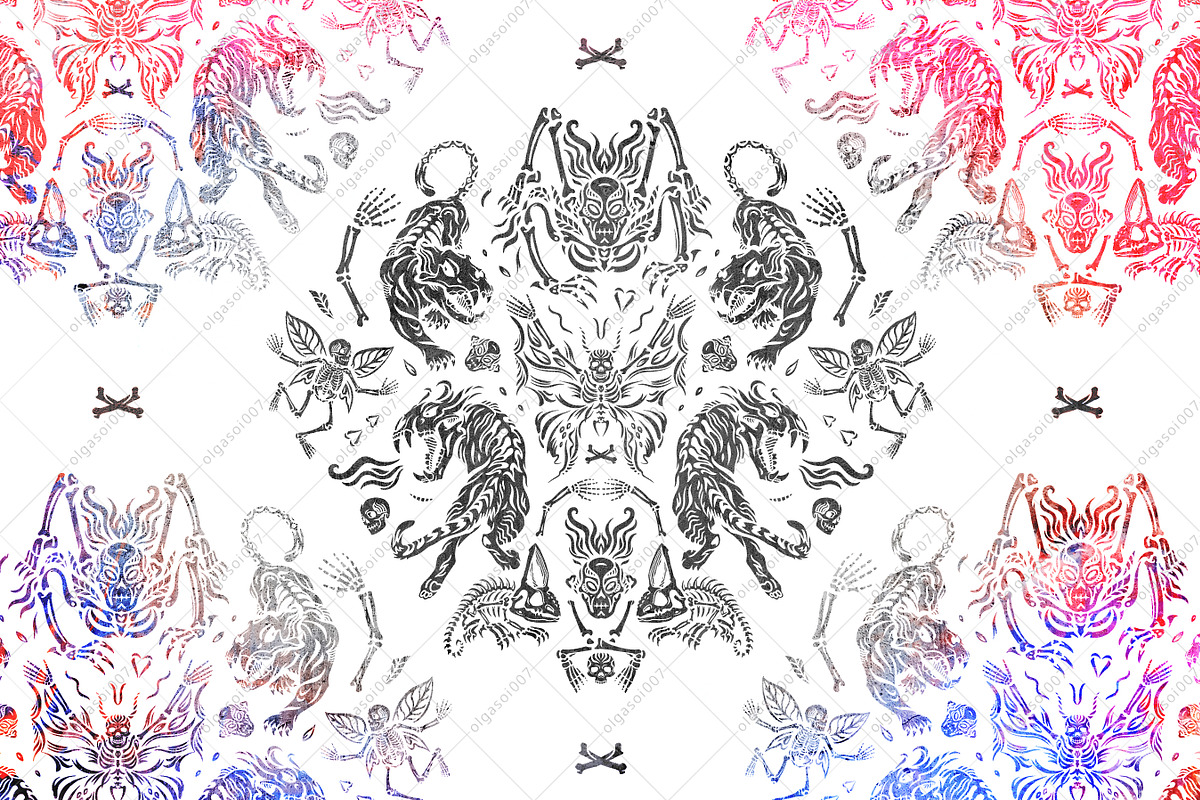 Creepy creatures, an Illustration by OlgaSoi007 (Photo 3 of 5)
