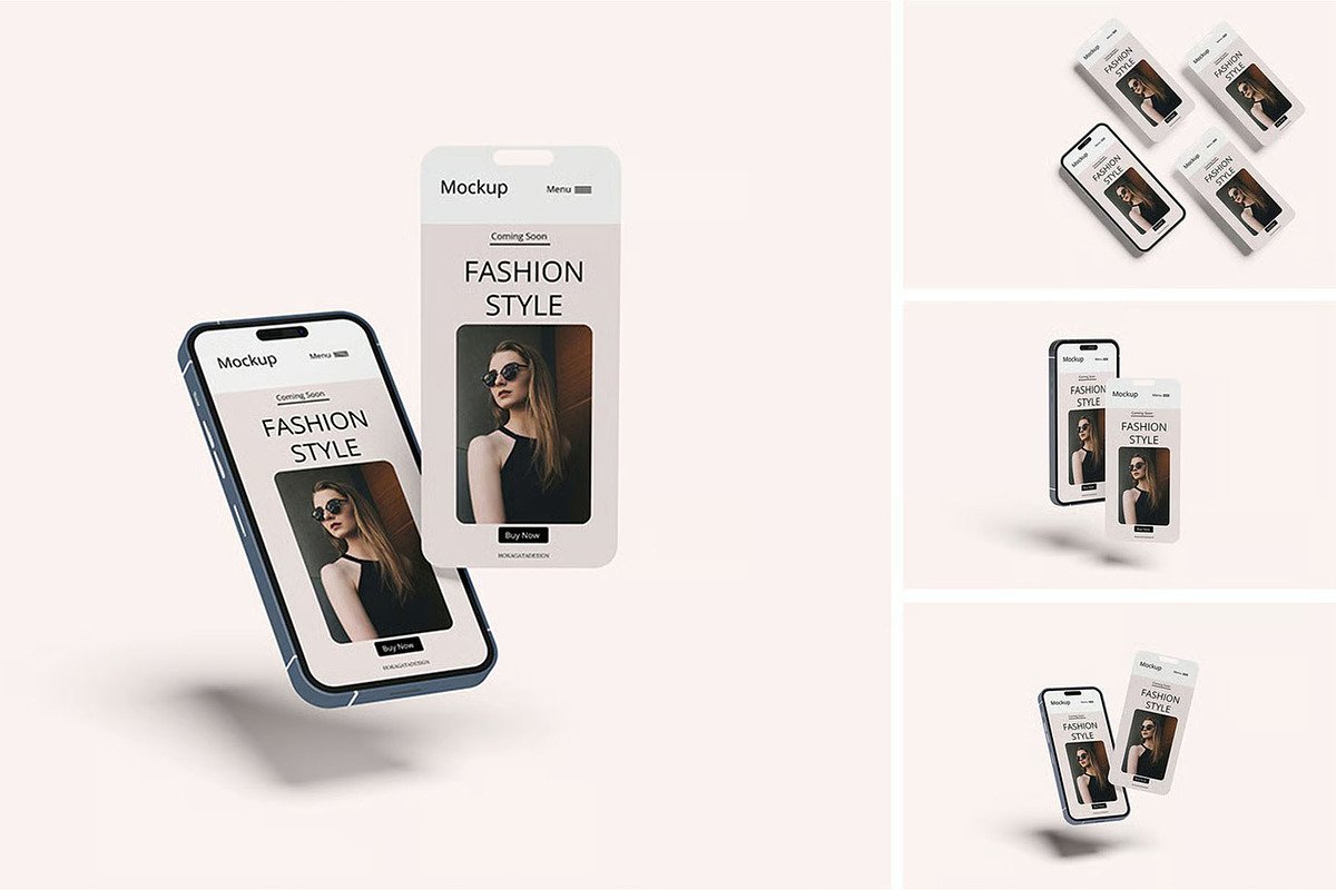 smartphone and screen mockups, an iPhone Mockup by zpackcreative (Photo 1 of 5)