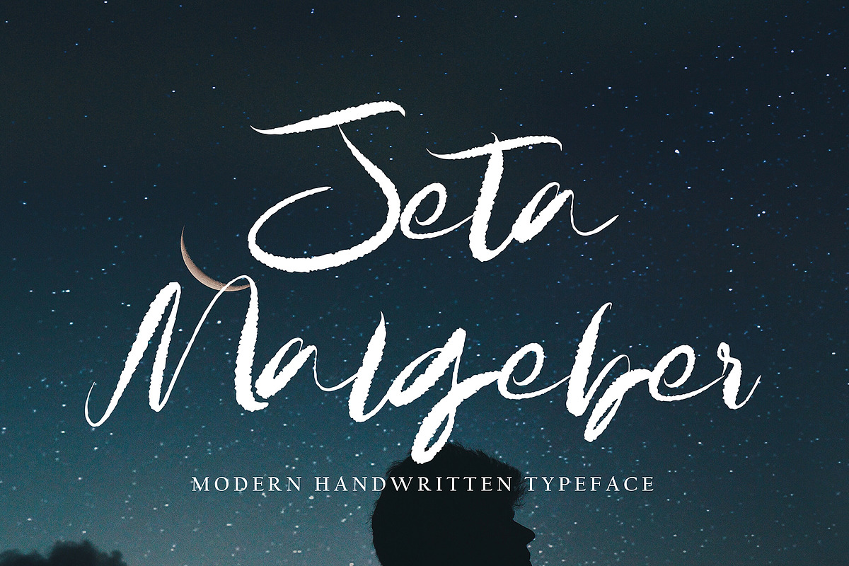 Jeta Malgeber, a Handwritten Font by pineungtype (Photo 1 of 5)