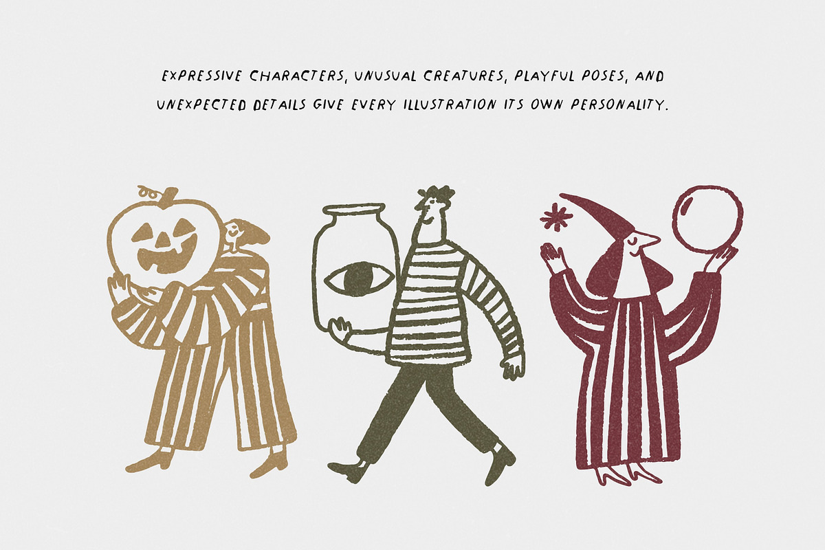 Halloween Oddities: 45 Spooky Pack, an Object Illustration by Veyla (Photo 3 of 13)