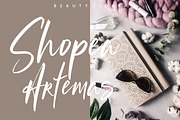 Arlitha Brushed Font, a Script Font by Lythcreative (Thumbnail 5 of 8)