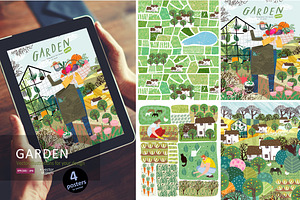 Garden, farm and agriculture