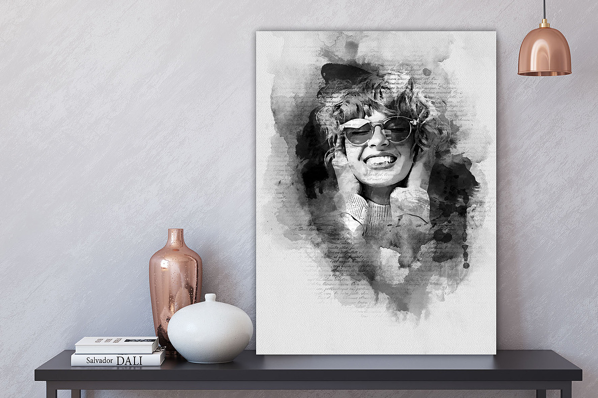 Portrait Painting Watercolor Photo, an Action Add-On by Photoshop Action (Photo 20 of 22)