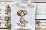 Whimsical Easter Clipart, an Illustration by OK Design (Thumbnail 5 of 6)