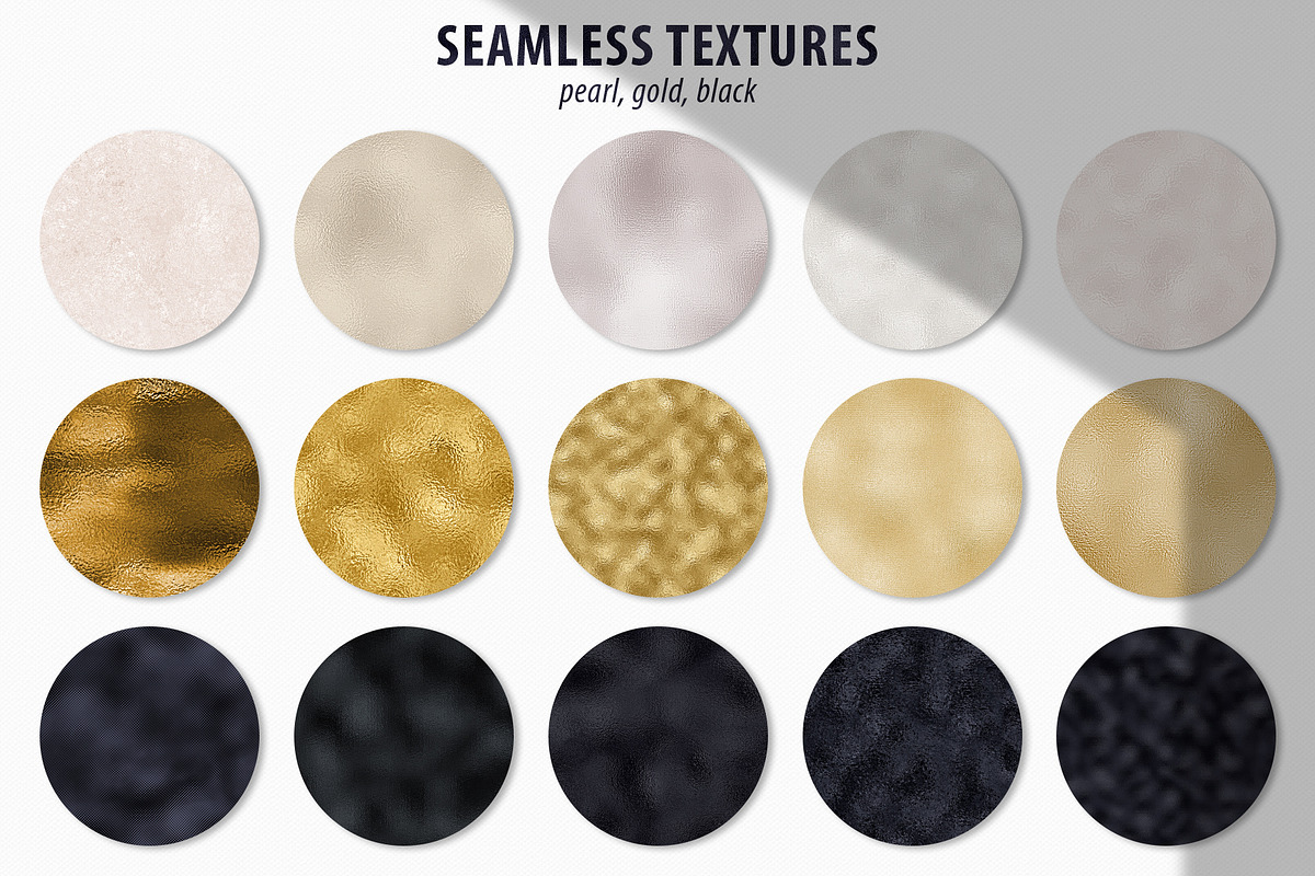 Textures & Patterns Bundle - Noir, a Texture Graphic by CatJello Graphics (Photo 4 of 29)