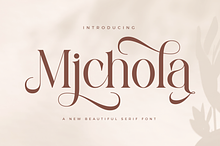 Michola - Beautiful Serif Font