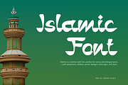 Islamin - Ramadan Font, a Handwritten Font by Iqsiart Studio (Thumbnail 2 of 7)