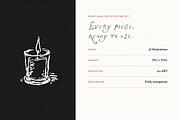 Wedding Rehearsal Dinner Clipart Set, an Object Illustration by The October Creative (Thumbnail 6 of 13)