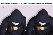 Studio Mockup Clothing Bundle Full, a Shirt Mockup by Infinity Mockups (Thumbnail 10 of 14)