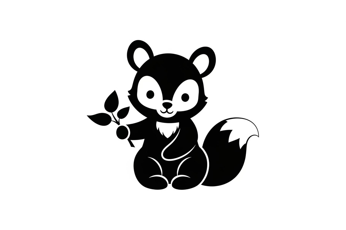 Cute Forest Animal Silhouette Bundle, an Illustration by Creativeshirt (Photo 43 of 54)