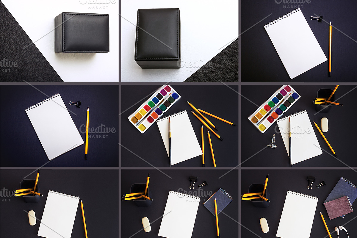 Set Mockups. CLASSIC, a Print Template by Mockups4you (Photo 4 of 6)