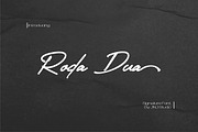 Roda Dua Signature, a Handwritten Font by JNJ Studio (Thumbnail 1 of 13)